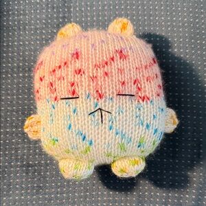 Colorful Knit Plush Toy